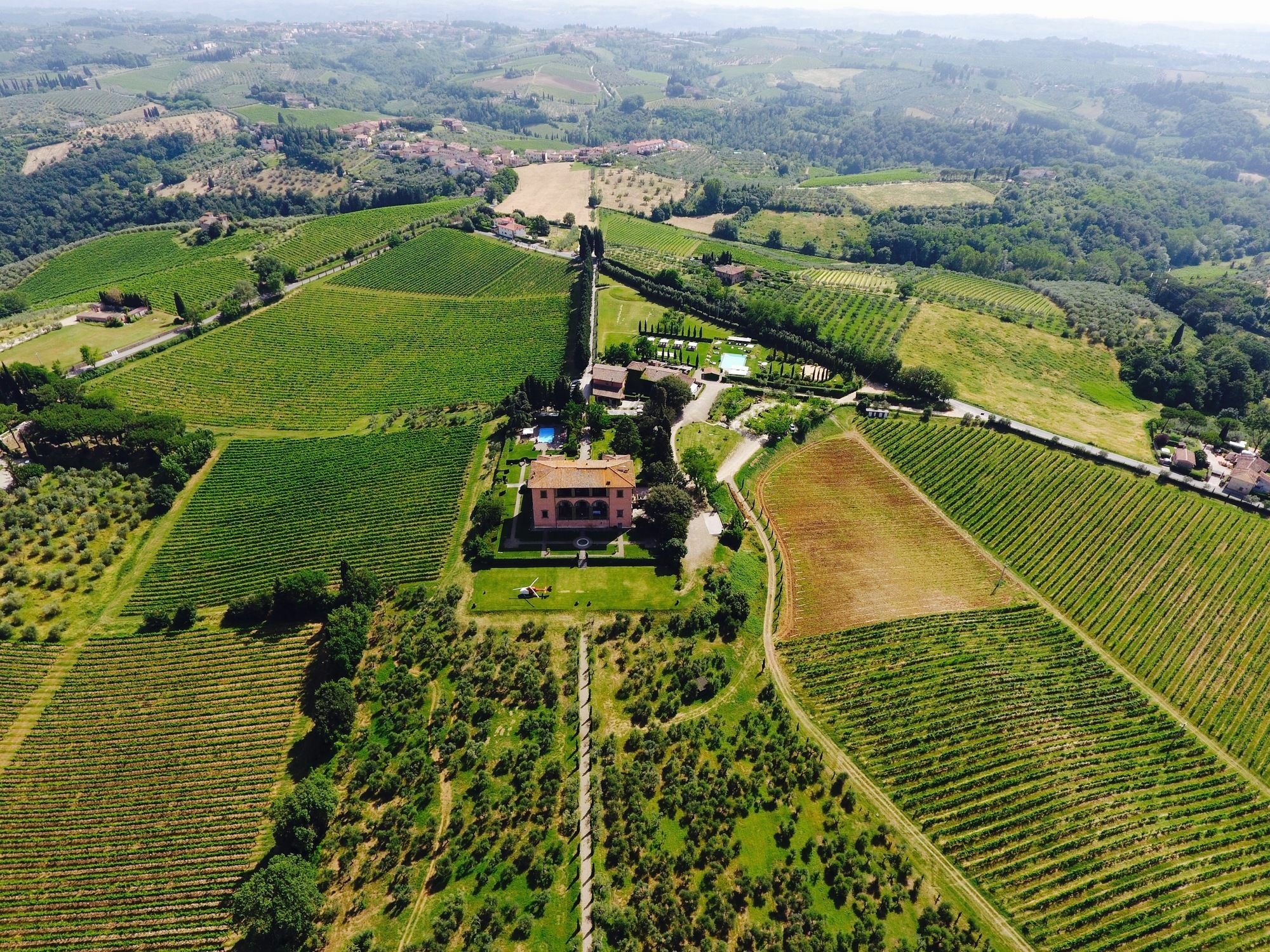 Villa Mangiacane - Small Luxury Hotels Of The World 瓦尔的圣卡西亚诺 外观 照片