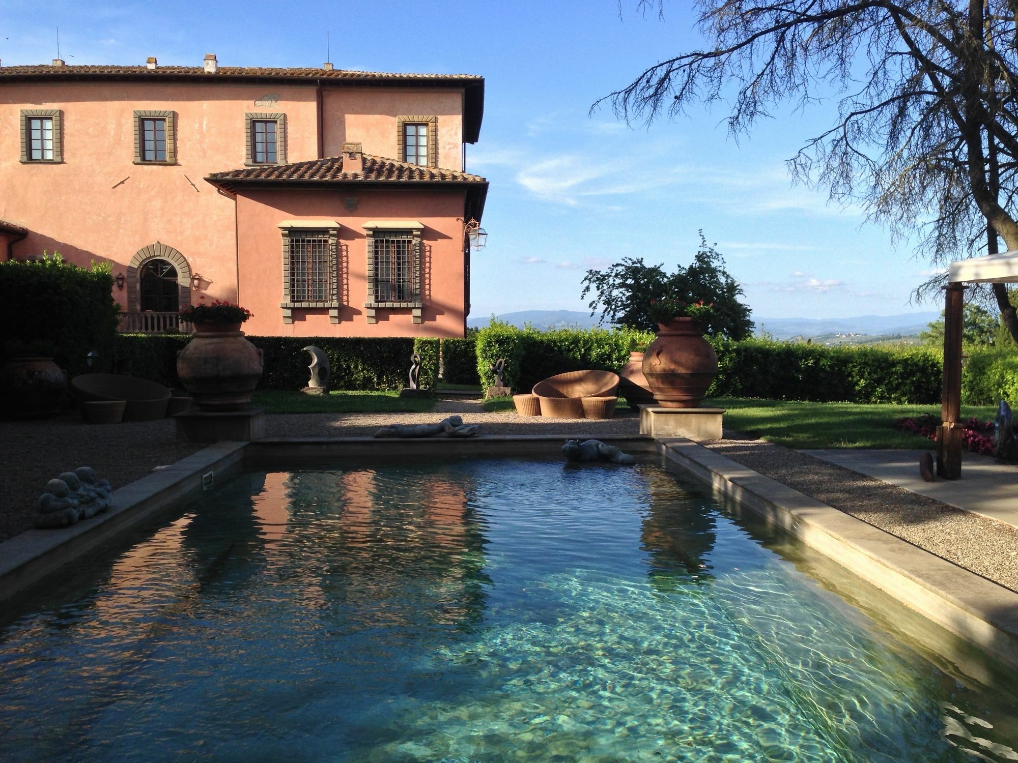 Villa Mangiacane - Small Luxury Hotels Of The World 瓦尔的圣卡西亚诺 外观 照片